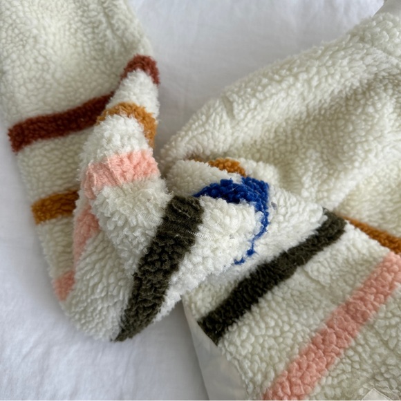 Fatherty striped Sherpa jacket - Picture 6 of 7